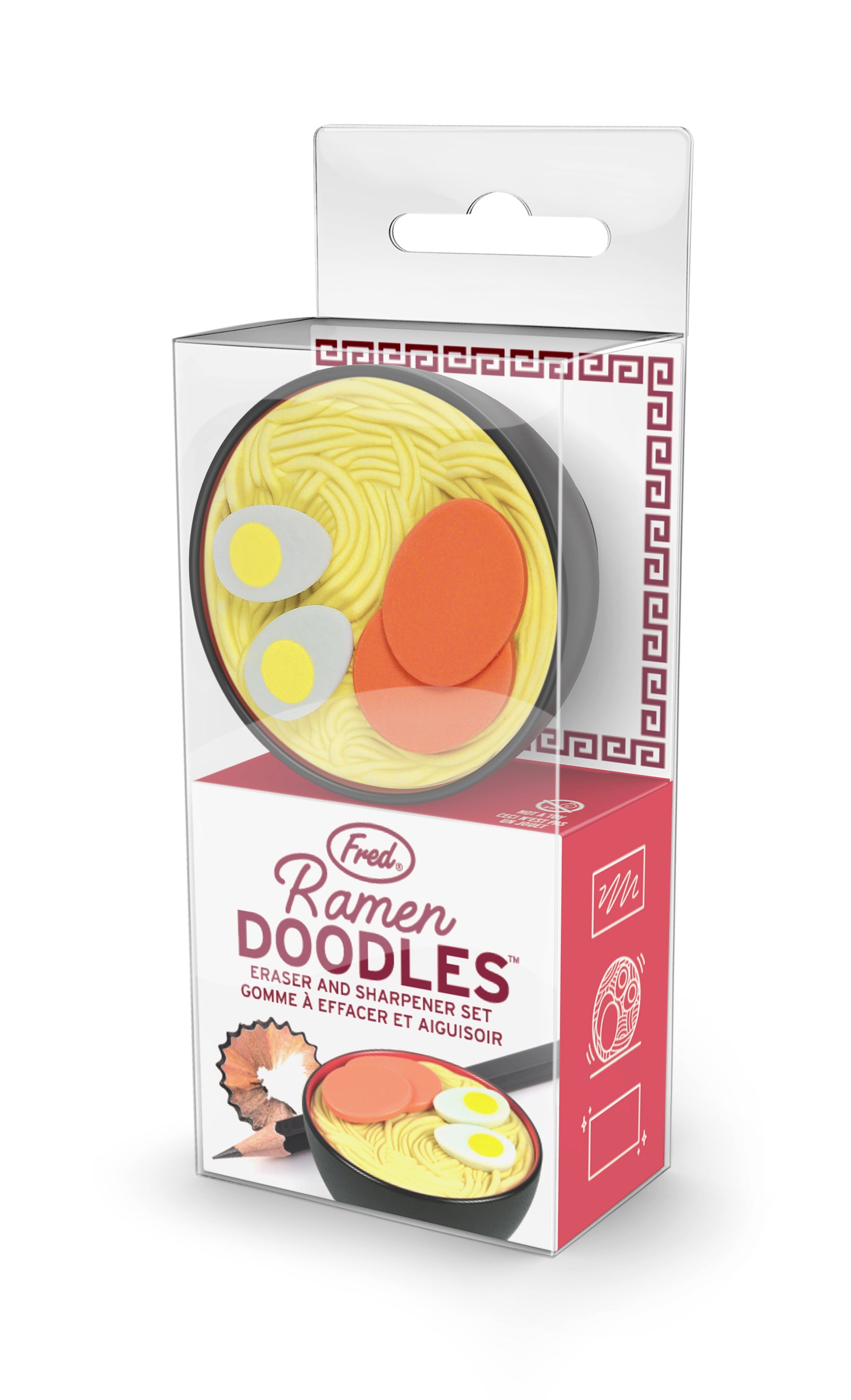 Ramen Doodles Sharpener and Eraser
