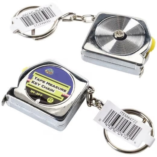 Tape Measure Key Chain – Wicker Park Secret Agent Supply Co.