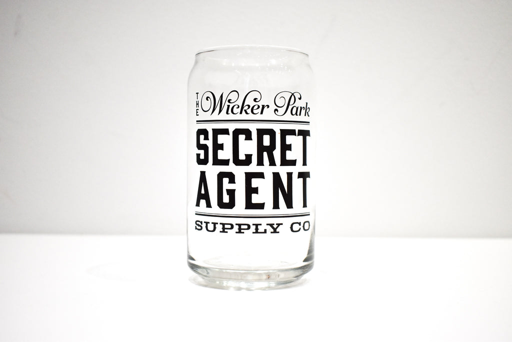 Secret Agent Supply Pint Glass