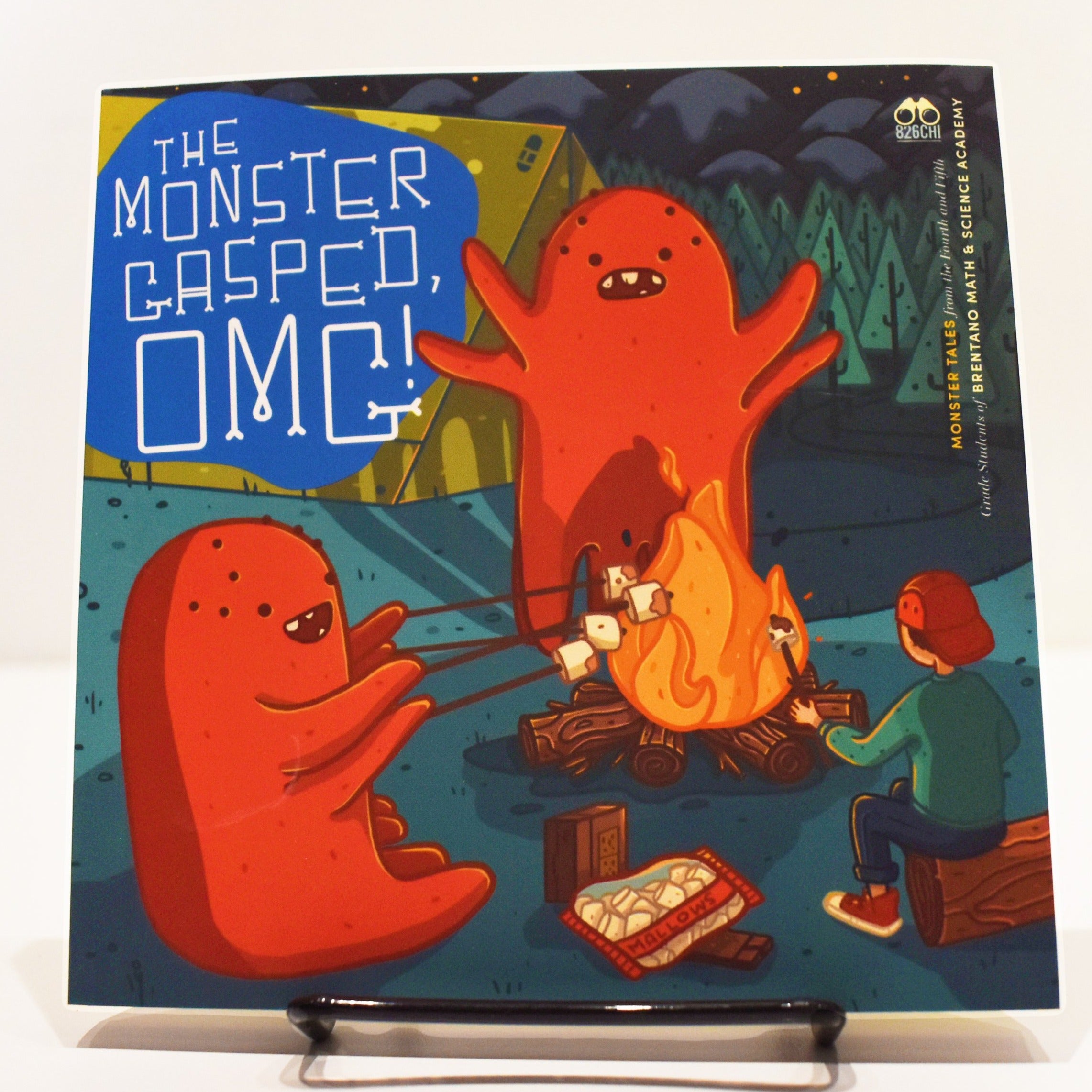 The Monster Gasped, OMG!