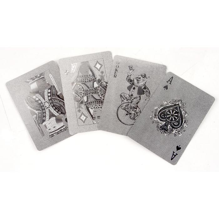 Silver Playing Cards