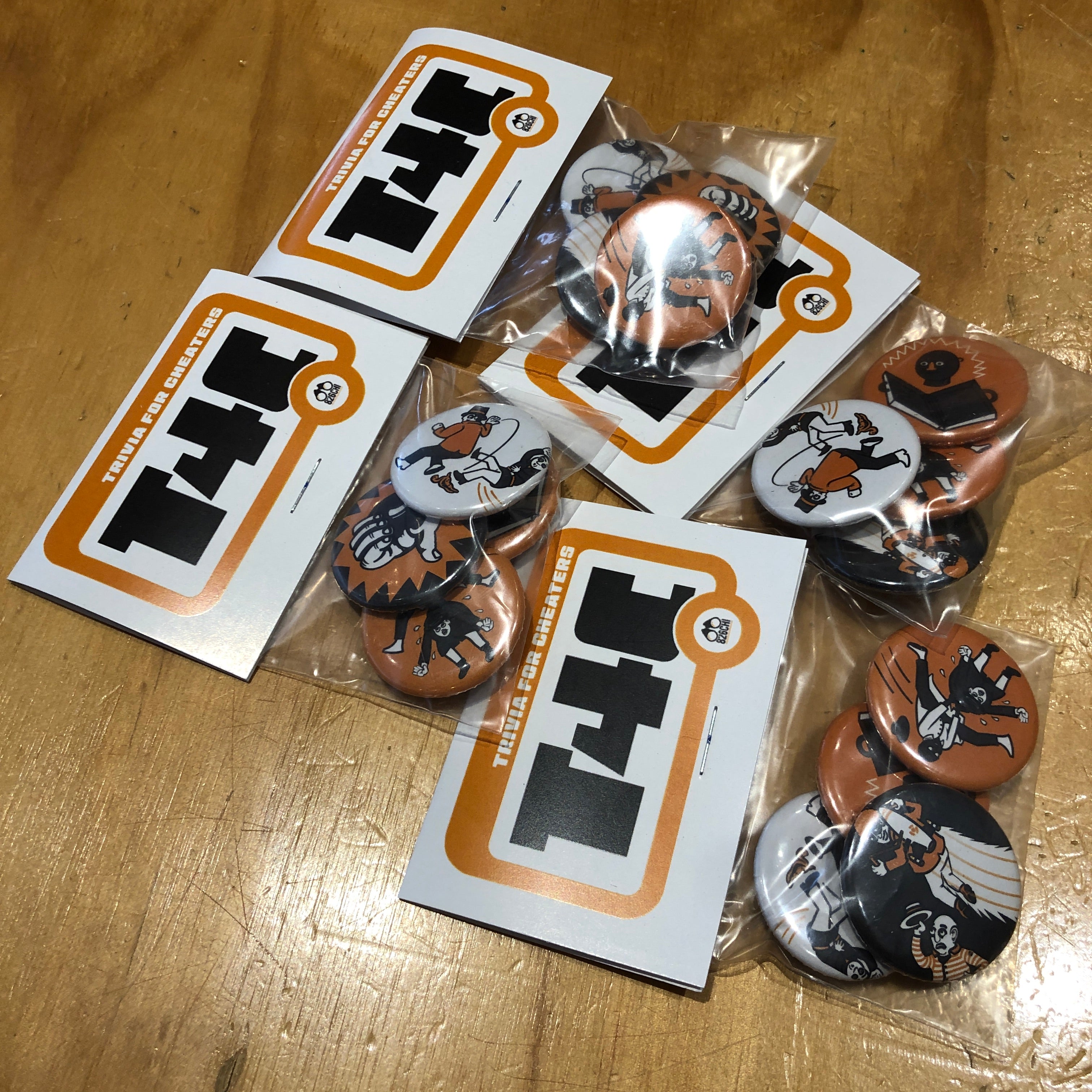 T4C Buttons - 4 pack