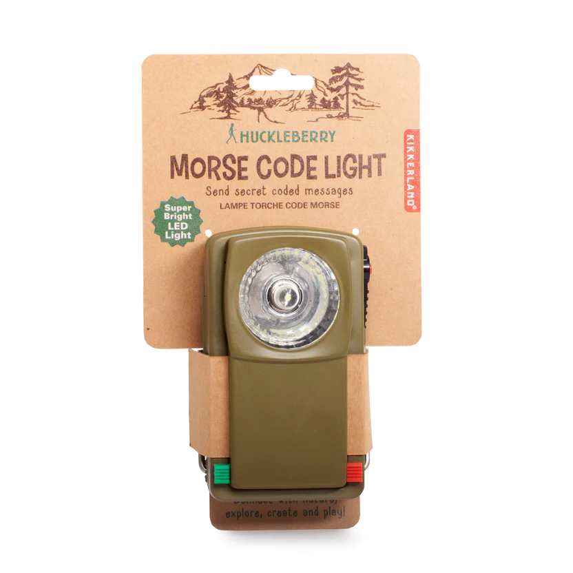 Morse Code Light - Huckleberry