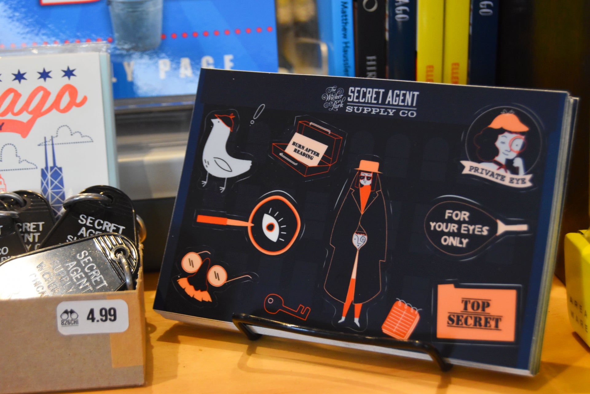 Secret Agent Supply Sticker Sheet