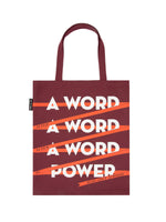 A Word After A Word Margaret Atwood Tote